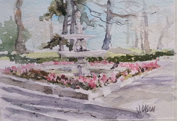 Fountain in Retiro Park - Madrid, Spain