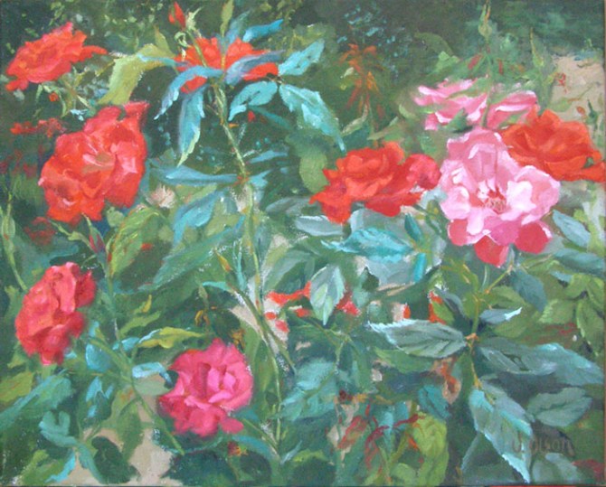 Roses West Light September 2006