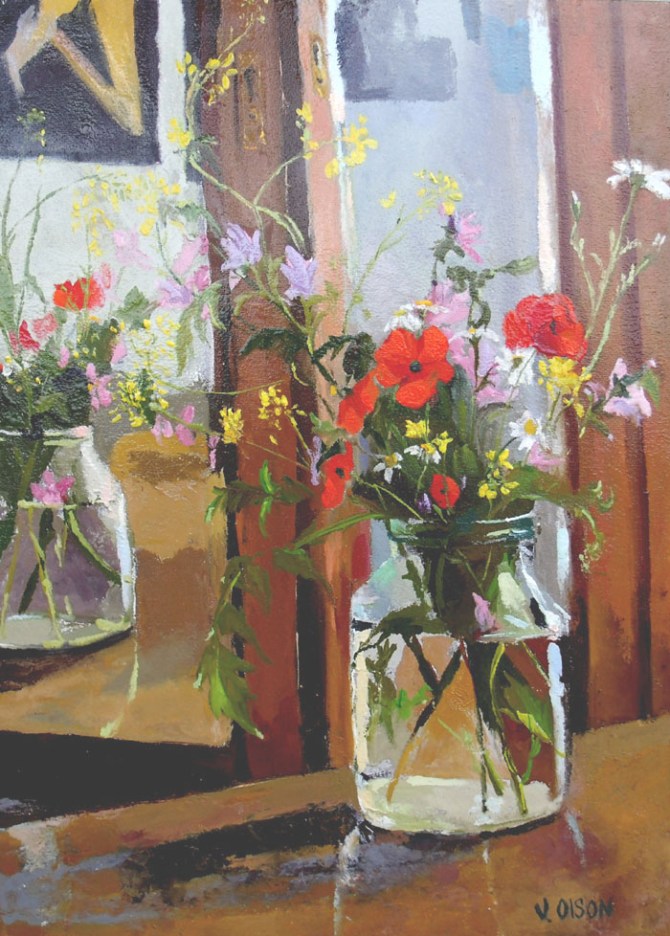 Wild Flowers in a Pickle Jar 2012