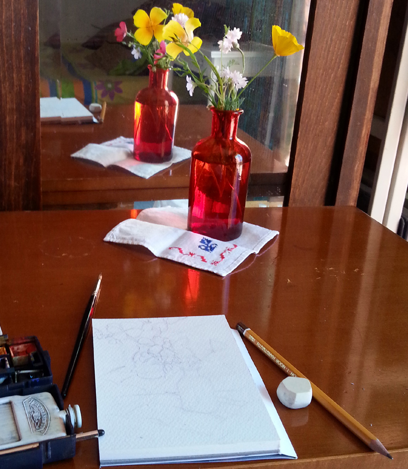 Still -life Drawing and Model