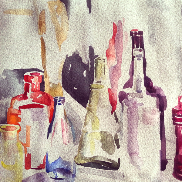 Watercolor in Process 2015