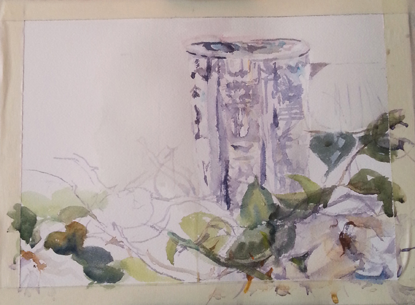 Crystal Vase and Rose