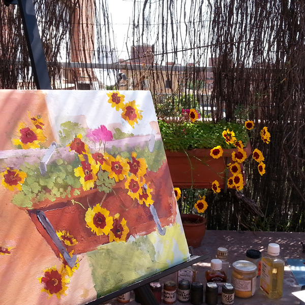 Sunny June Flowers 2017