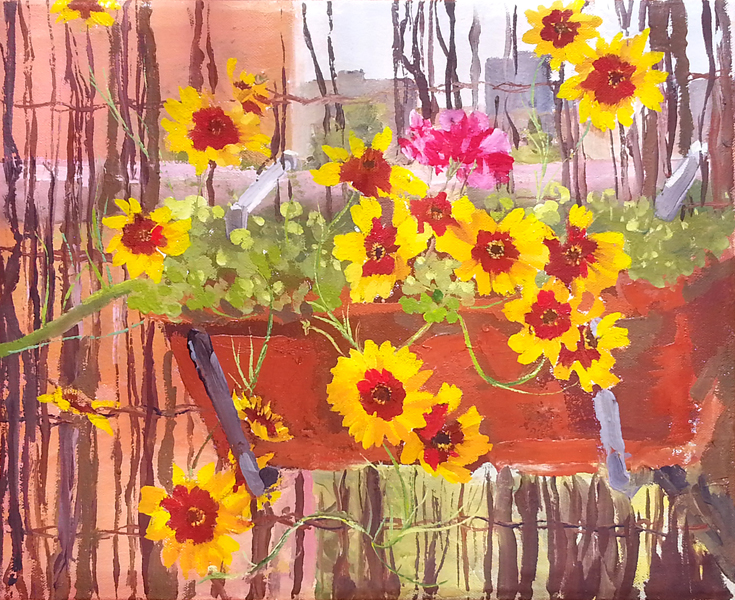 Sunny June Flowers 2017