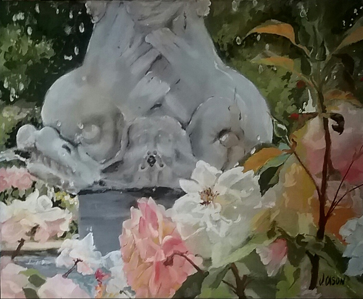 The Dolphin Fountain Madrid, Spain 2017