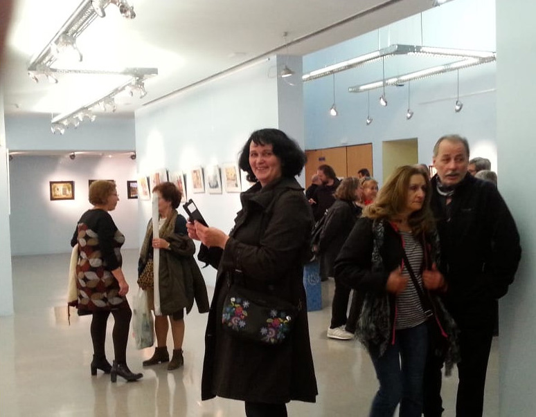 Visitors at the Sala Paco de Lucia